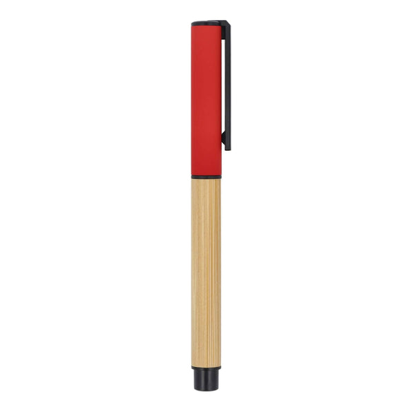 Penna a sfera in bambù - personalizzabile con logo