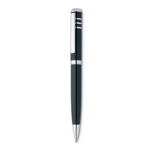 Penna a sfera in conf. regalo Nero - personalizzabile con logo