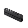 Penna a sfera in confezione Nero - personalizzabile con logo