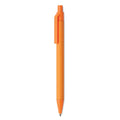 Penna a sfera in PLA di mais arancione - personalizzabile con logo