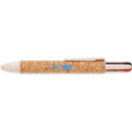 Penna a sfera in sughero 4 colori beige - personalizzabile con logo