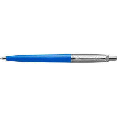 Penna a sfera Jotter in acciaio inox e plastica azzurro / Blue refill - personalizzabile con logo