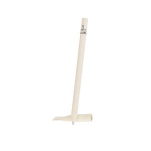 Penna a Sfera Kadan bianco - personalizzabile con logo
