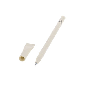 Penna a Sfera Kadan bianco - personalizzabile con logo