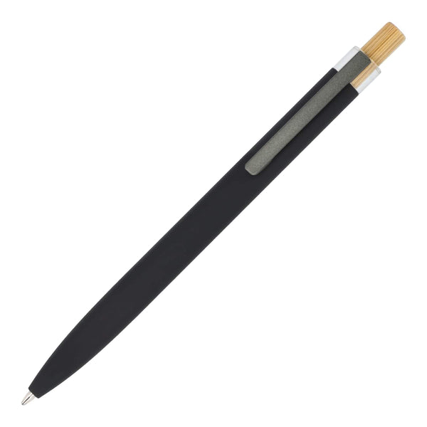 Penna a sfera Kalmar R-AL Nero - personalizzabile con logo
