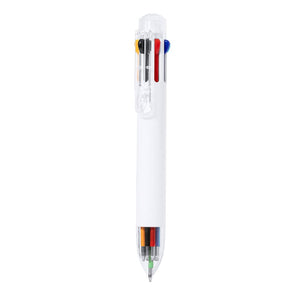 Penna a Sfera Kiviuk bianco - personalizzabile con logo