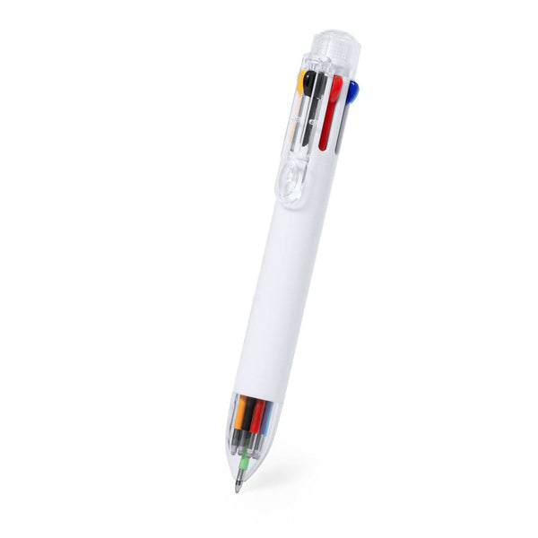 Penna a Sfera Kiviuk bianco - personalizzabile con logo