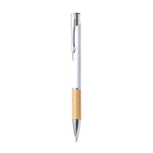 Penna a Sfera Kolka bianco - personalizzabile con logo