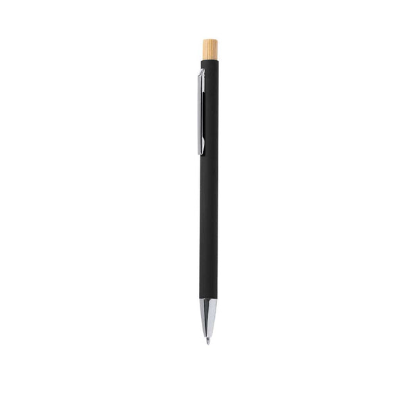 Penna a Sfera Kosif nero - personalizzabile con logo