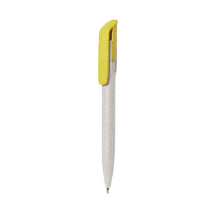 Penna a Sfera Latif giallo - personalizzabile con logo