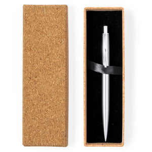Penna a Sfera Lukonen color argento - personalizzabile con logo