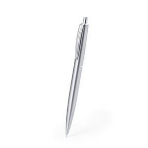 Penna a Sfera Lukonen color argento - personalizzabile con logo