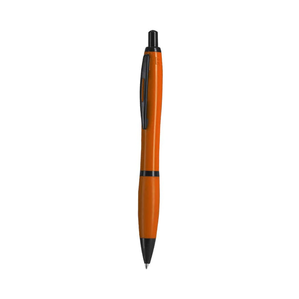 Penna a Sfera Maldy arancione - personalizzabile con logo
