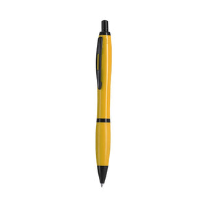 Penna a Sfera Maldy giallo - personalizzabile con logo