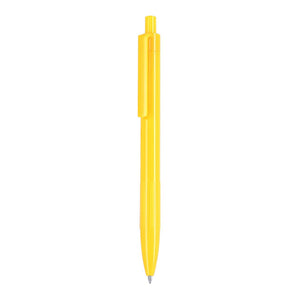 Penna a Sfera Marcy giallo - personalizzabile con logo