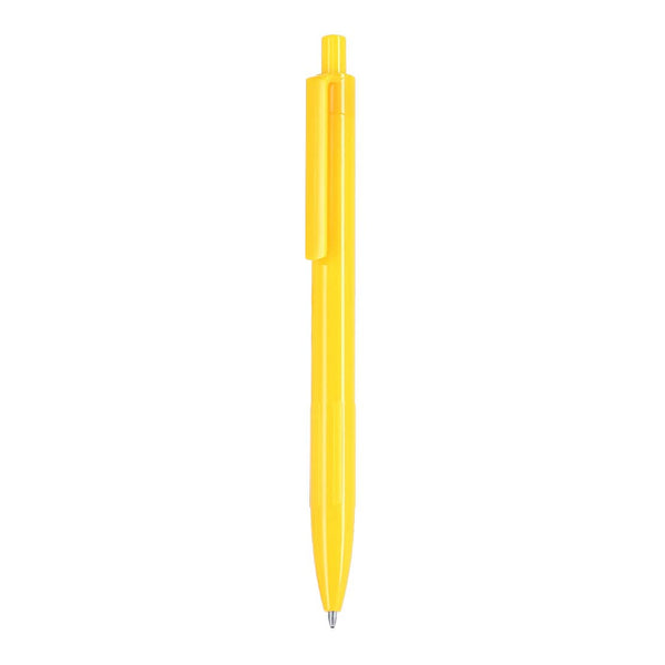 Penna a Sfera Marcy giallo - personalizzabile con logo