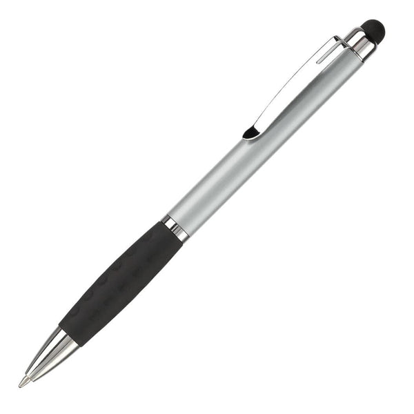 Penna a sfera Mercurius Stylus color argento - personalizzabile con logo