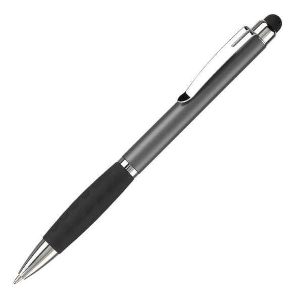 Penna a sfera Mercurius Stylus Grigio scuro - personalizzabile con logo