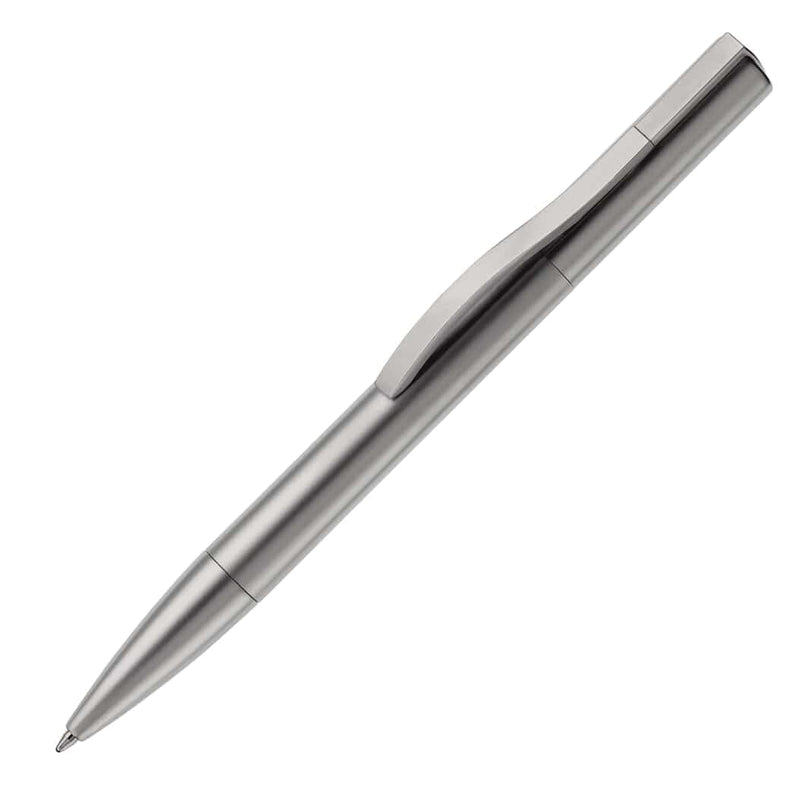 Penna a sfera Metal USB 4GB color argento - personalizzabile con logo