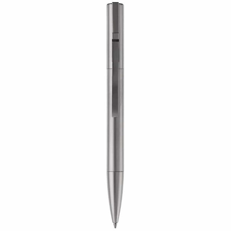 Penna a sfera Metal USB 8GB color argento - personalizzabile con logo