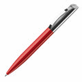 Penna a sfera metallo Seattle rosso - personalizzabile con logo