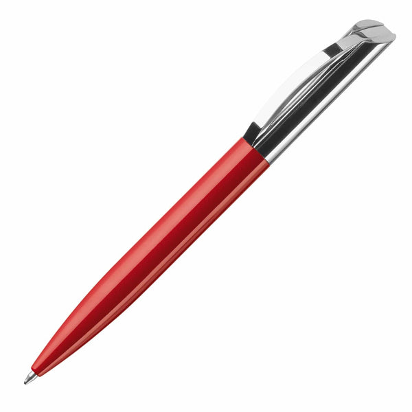 Penna a sfera metallo Seattle rosso - personalizzabile con logo