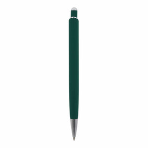 Penna a sfera Monaco in metallo gommato - personalizzabile con logo