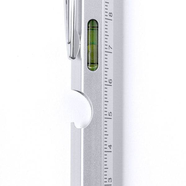 Penna a Sfera Multifunzione Tulix color argento - personalizzabile con logo