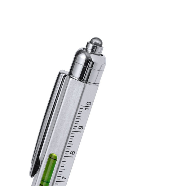 Penna a Sfera Multifunzione Tulix color argento - personalizzabile con logo