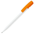 Penna a sfera Nash hardcolour arancione - personalizzabile con logo