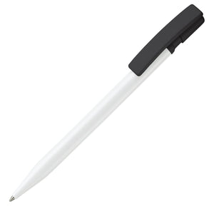 Penna a sfera Nash hardcolour nero - personalizzabile con logo