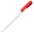 Penna a sfera Nash hardcolour Rosso - personalizzabile con logo