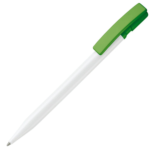 Penna a sfera Nash hardcolour verde - personalizzabile con logo