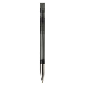 Penna a sfera Nash metal tip trasparente - personalizzabile con logo