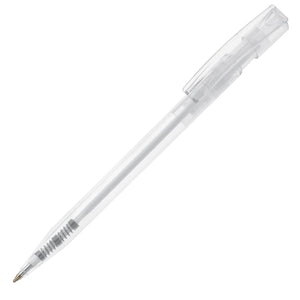 Penna a sfera Nash T bianco - personalizzabile con logo