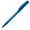 Penna a sfera Nash T blu - personalizzabile con logo
