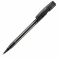 Penna a sfera Nash T nero - personalizzabile con logo
