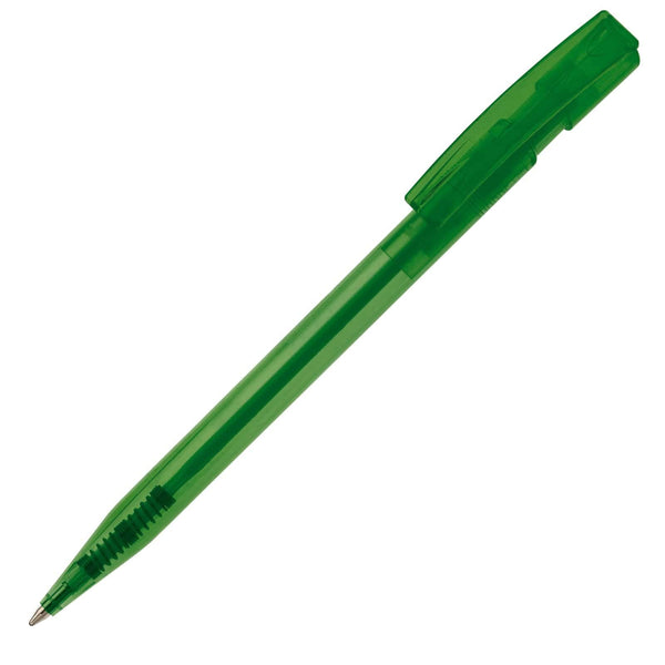 Penna a sfera Nash T verde - personalizzabile con logo