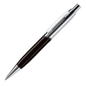 Penna a sfera Nautilus nero / Silver - personalizzabile con logo