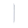 Penna a Sfera Negin bianco - personalizzabile con logo