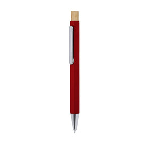 Penna a Sfera Neglyr rosso - personalizzabile con logo