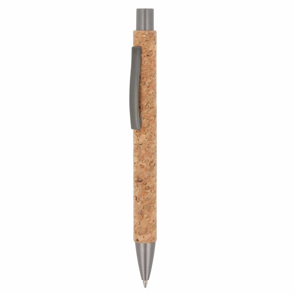 Penna a sfera New York in sughero natural - personalizzabile con logo