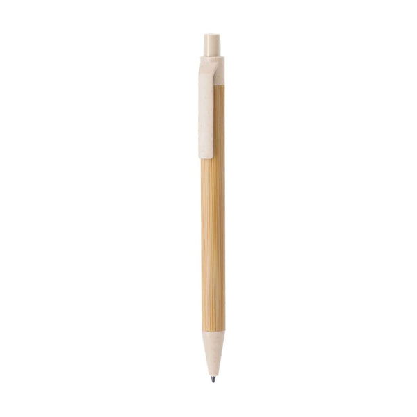 Penna a Sfera Nilor natural - personalizzabile con logo