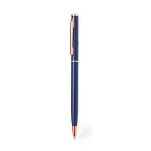 Penna a Sfera Noril blu navy - personalizzabile con logo