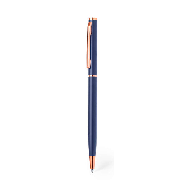Penna a Sfera Noril blu navy - personalizzabile con logo