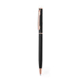 Penna a Sfera Noril nero - personalizzabile con logo
