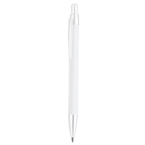 Penna a Sfera Noris bianco - personalizzabile con logo