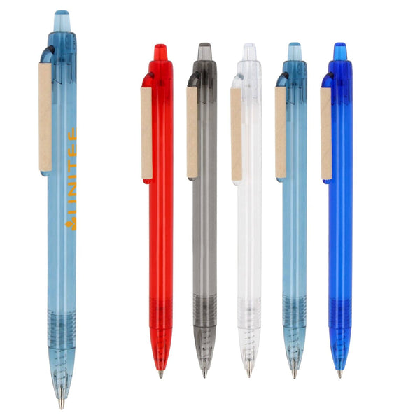 Penna a sfera oceano legato graffetta - personalizzabile con logo