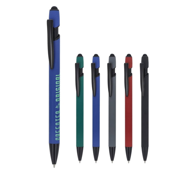 Penna a sfera Paris softtouch opaca R-AL - personalizzabile con logo