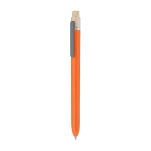 Penna a Sfera Pelnak arancione - personalizzabile con logo